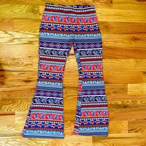 Colorful Flare pants